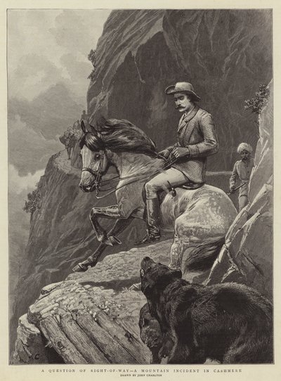A Question of Right-of-Way, a Mountain Incident in Cashmere by John Charlton